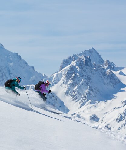 Verbier, domaine skiable, Suisse